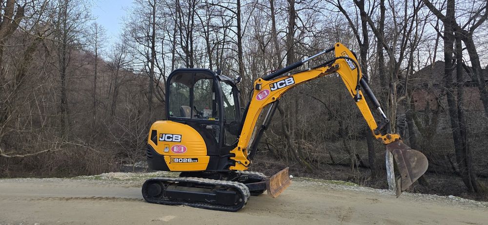 Vând miniexcavator jcb 8026 an 2015