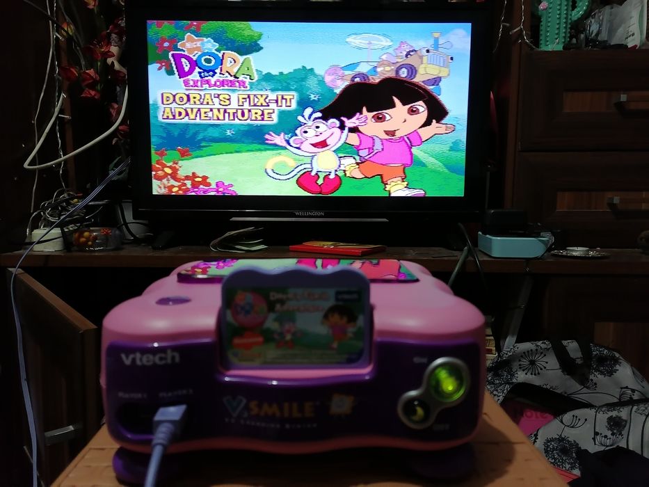 Consola Vtech Smile TV learning system