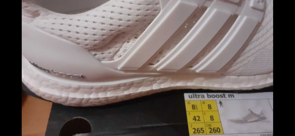 Adidas UltraBoost 1.0 ,,Triple White" Original version S77416