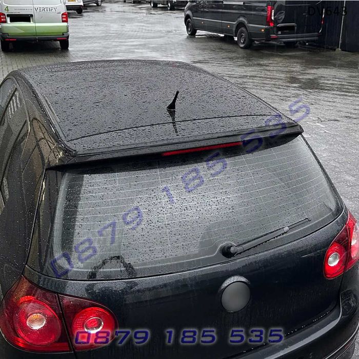 Заден лип спойлер багажник R32 VW GOLF 5 задно крило голф 5 тунинг