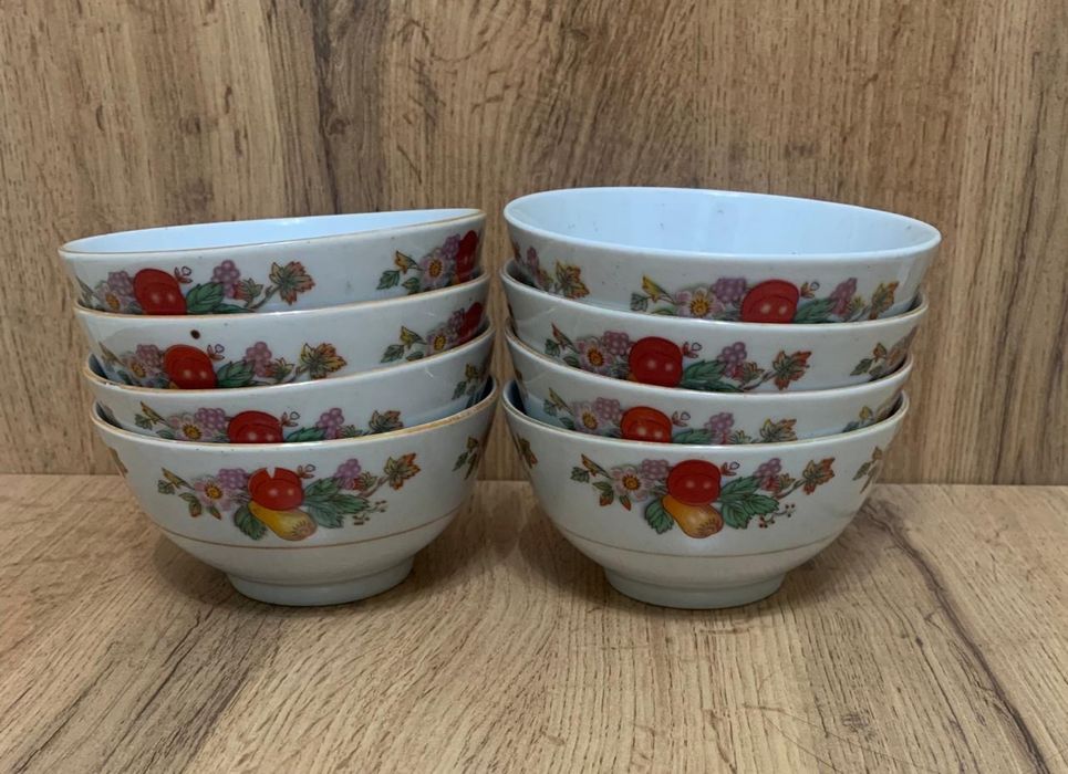 Тарелки для первого и второго пиалки