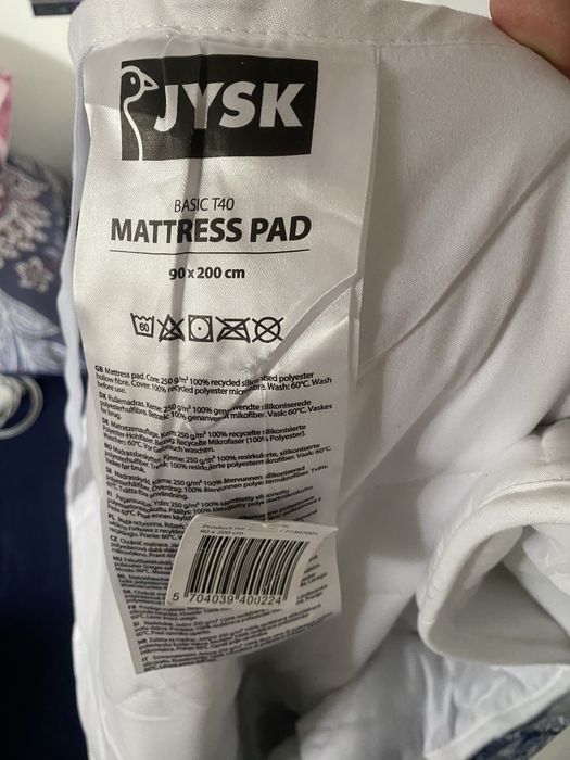 Saltea din spuma 90x200 + topper JYSK (Basic T40)