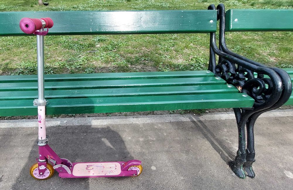 Oxelo Play 3 - scuter (trotineta) pentru copii (roz)