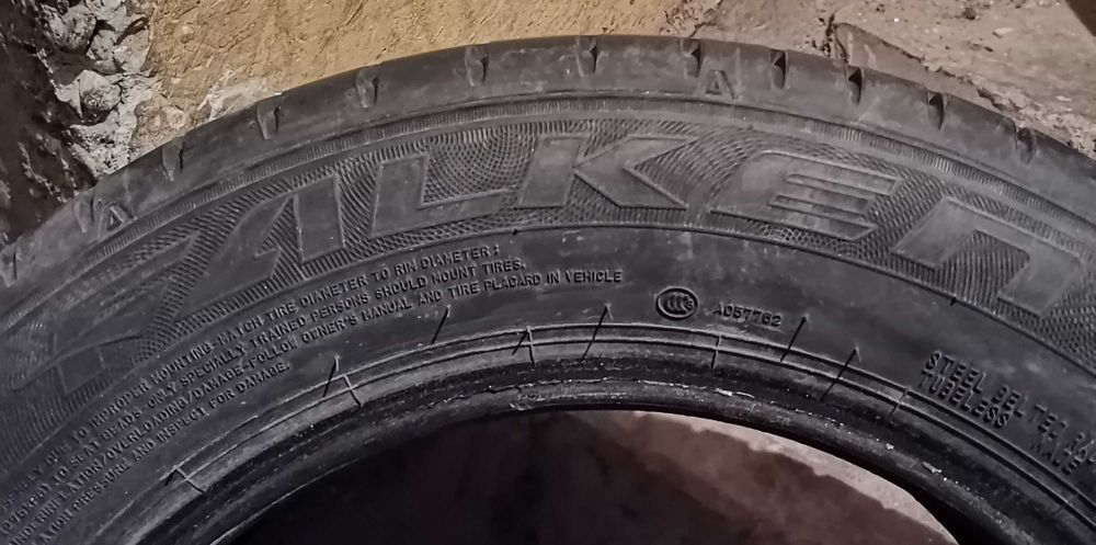 Продавам 2 броя летни гуми 165.70.14 на 1 сезон дот 2021 Falken