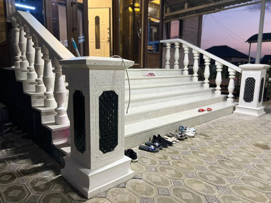 Вазоны, вазон, кашмо вазы из композитного мрамора