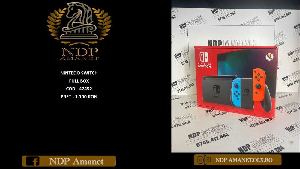 NDP Amanet NON-STOP Bld.Iuliu Maniu 69 NINTEDO SWITCH (47452)