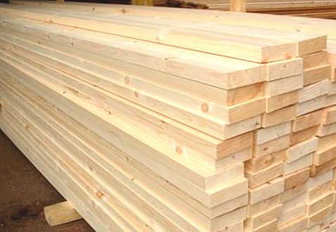 Доска строганная 45х105