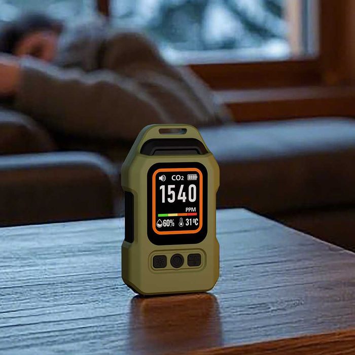 5 в 1 Портативный детектор угарного газа с сигнализацией.