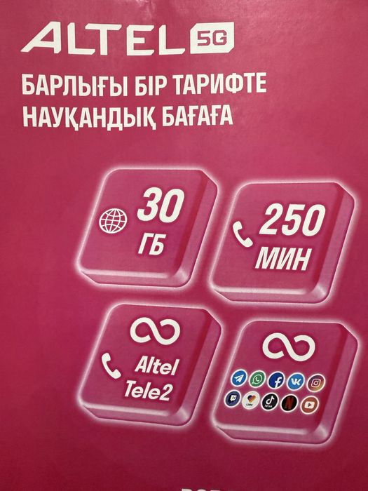 Акционный тариф Жеке+