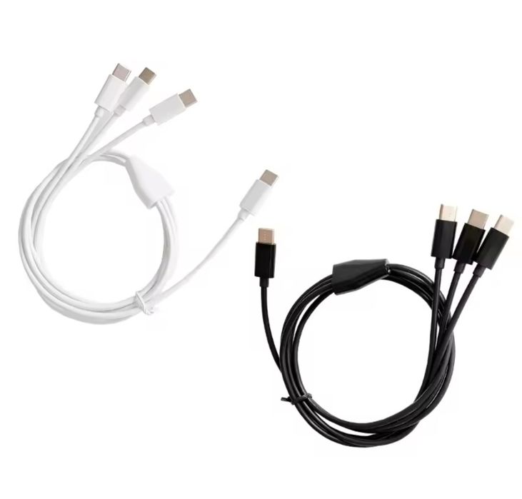 Мултифункционален заряден кабел с 3 различни порта