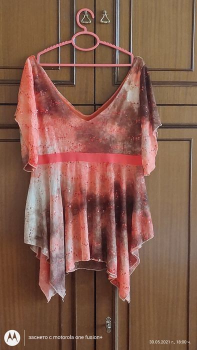 Туника с къс ръкав