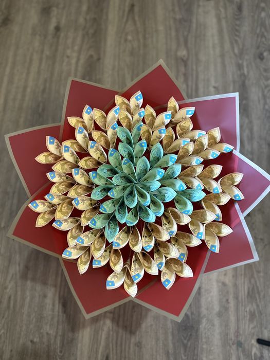 Денежный букет Алматы