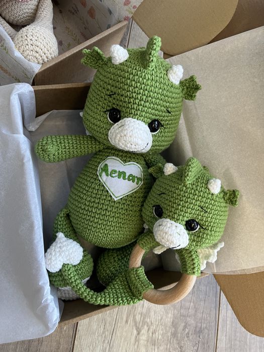 Вязаные игрушки ручной работы