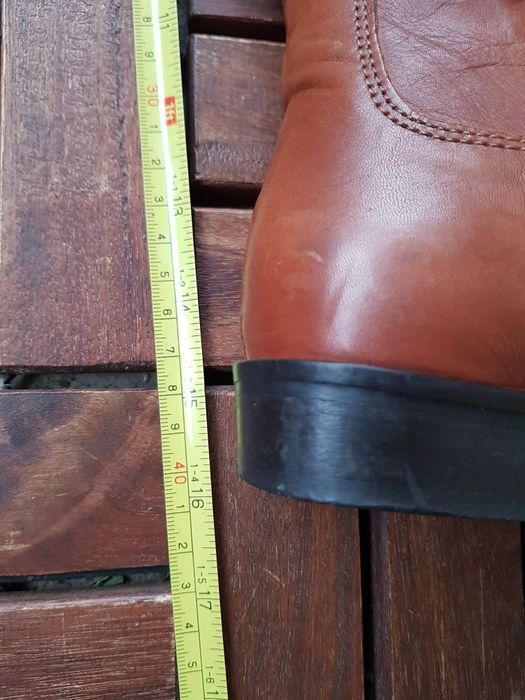 Cizme din piele pana la genunchi marimea 36