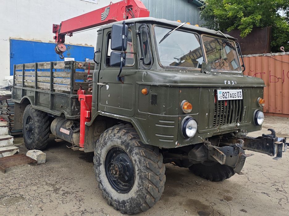 Газ-66 манипулятор с двигателем 3Uz-FE на автомате