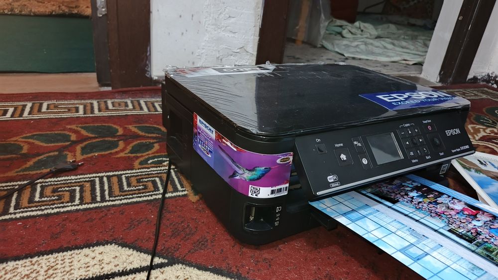 Epson 535 yangi 6 ta rangli KOPIYA_SKANNERLI dyuzi 100% Idialni WiFili
