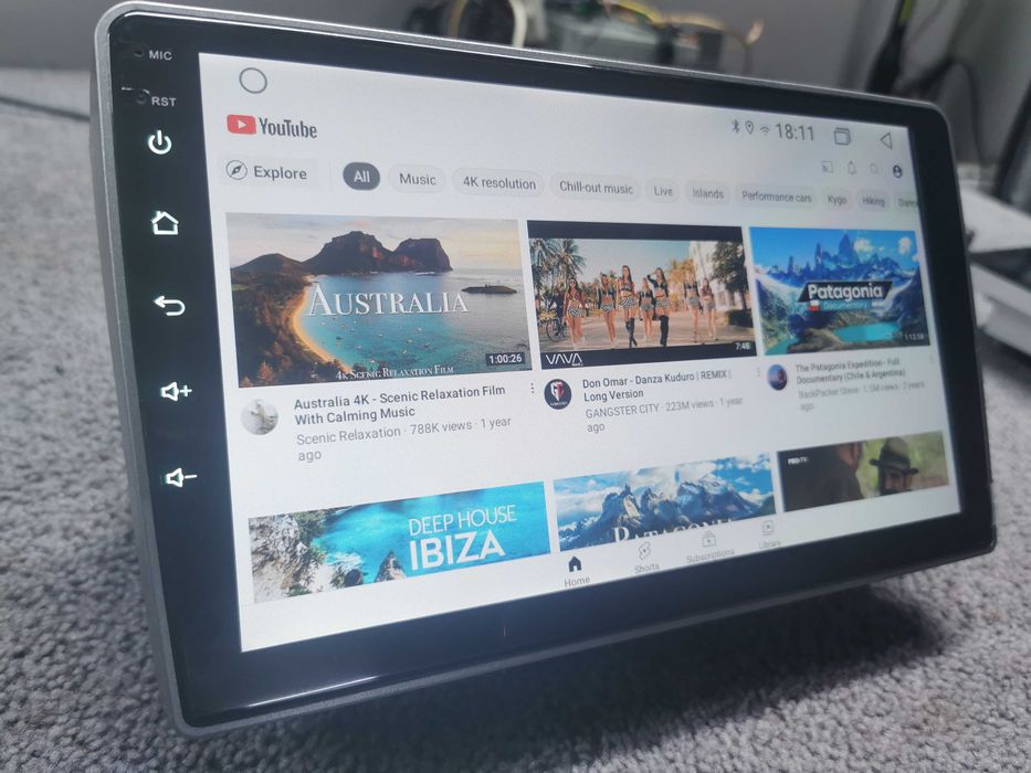 Navigatie Android Peugeot 407 gri