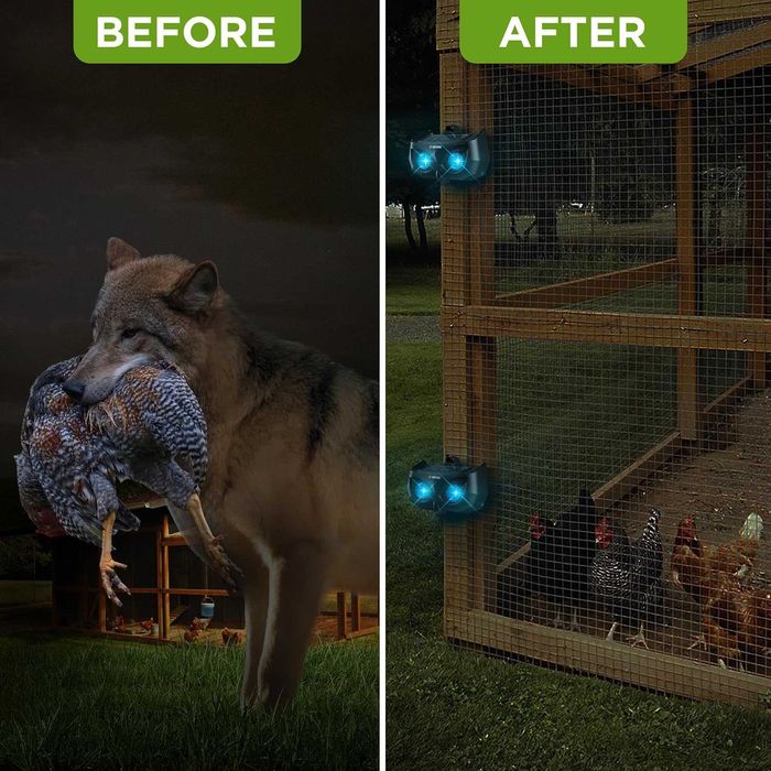 ISOTRONIC соларен  репелент за диви животни със синя светлина-2 броя