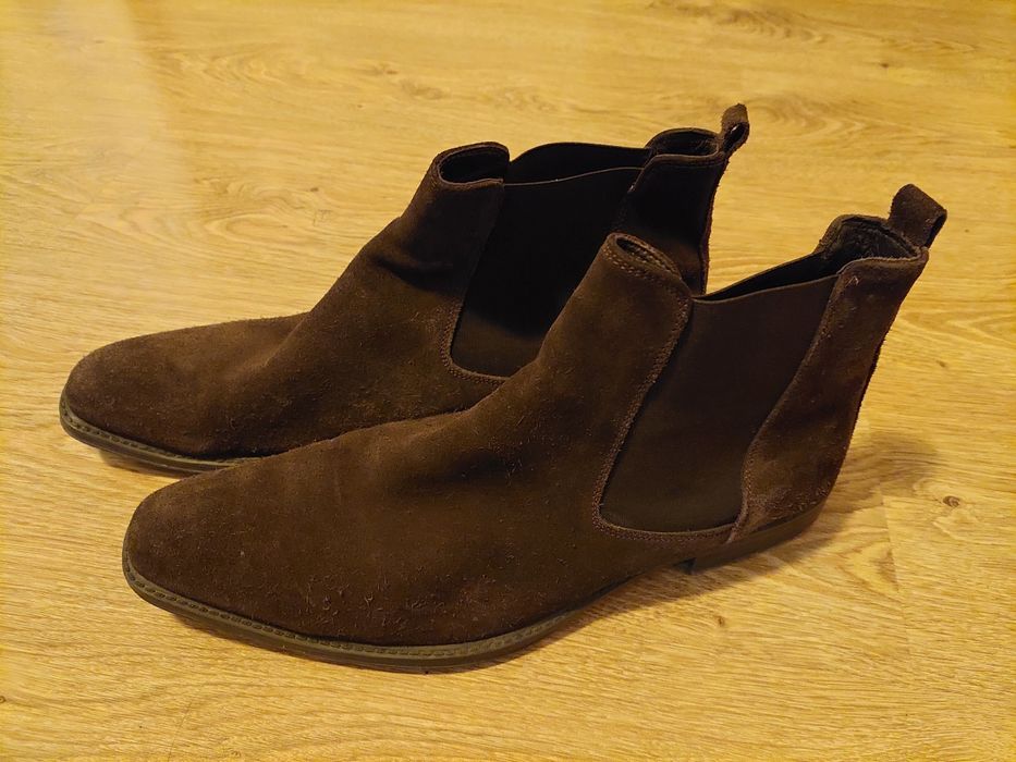 Ghete piele intoarsa 43