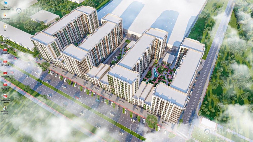 Двухкомнатная квартира на новостройке ЖК Chimgan Hills
