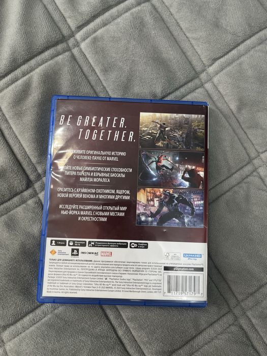 Продам игру на Ps5 человек-паук 2