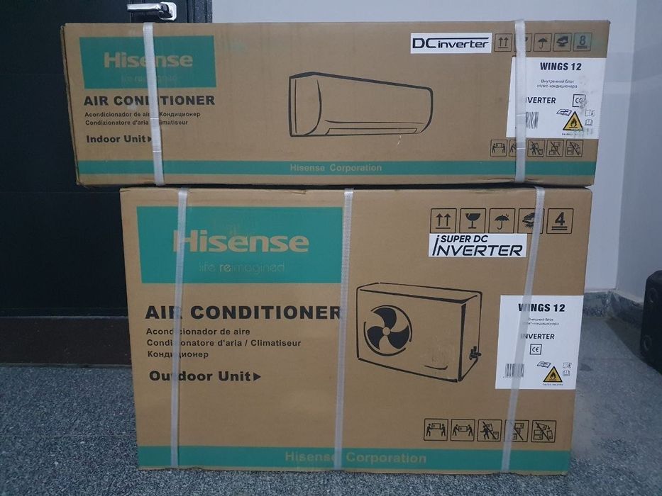 кондиционер — Hisense Wings 12 DC Inverter с официальной гарантией