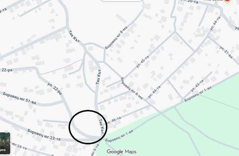 парцел, за няколко вили, м. Боровец