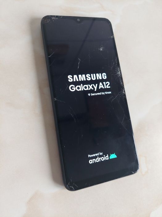 [A12] Vând Samsung Galaxy A12 /cu sticla spartă dar perfect funcțional
