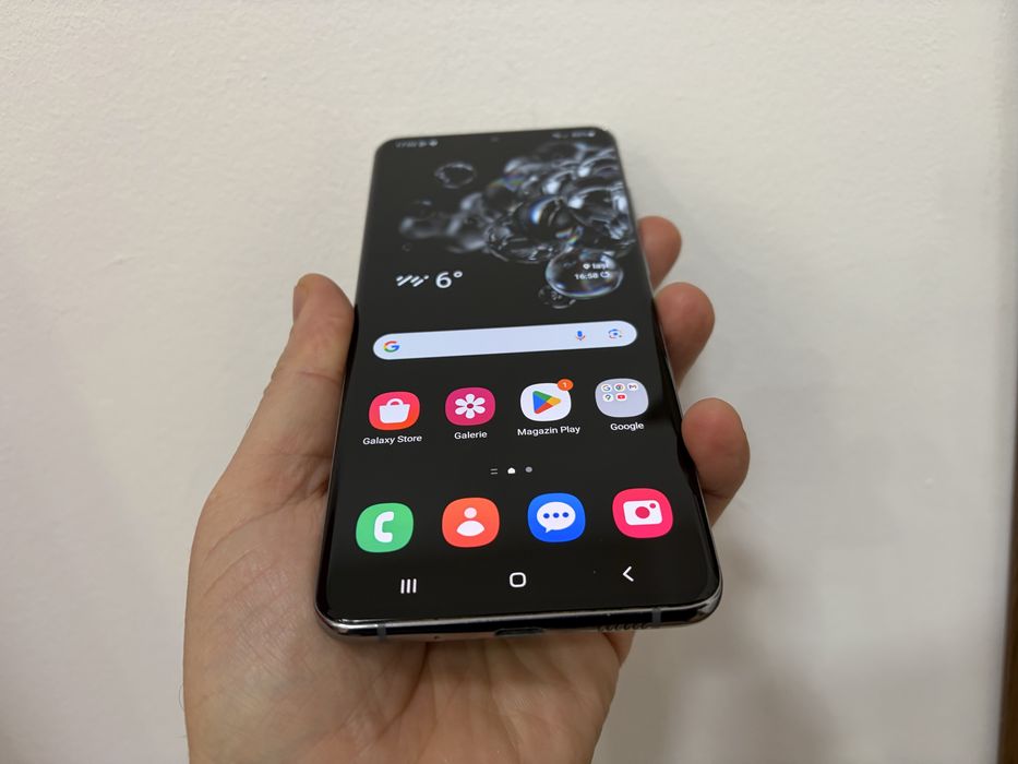 Samsung Galaxy S20 Ultra 5G, 128 gb, 12 gb ram, Black, dual sim