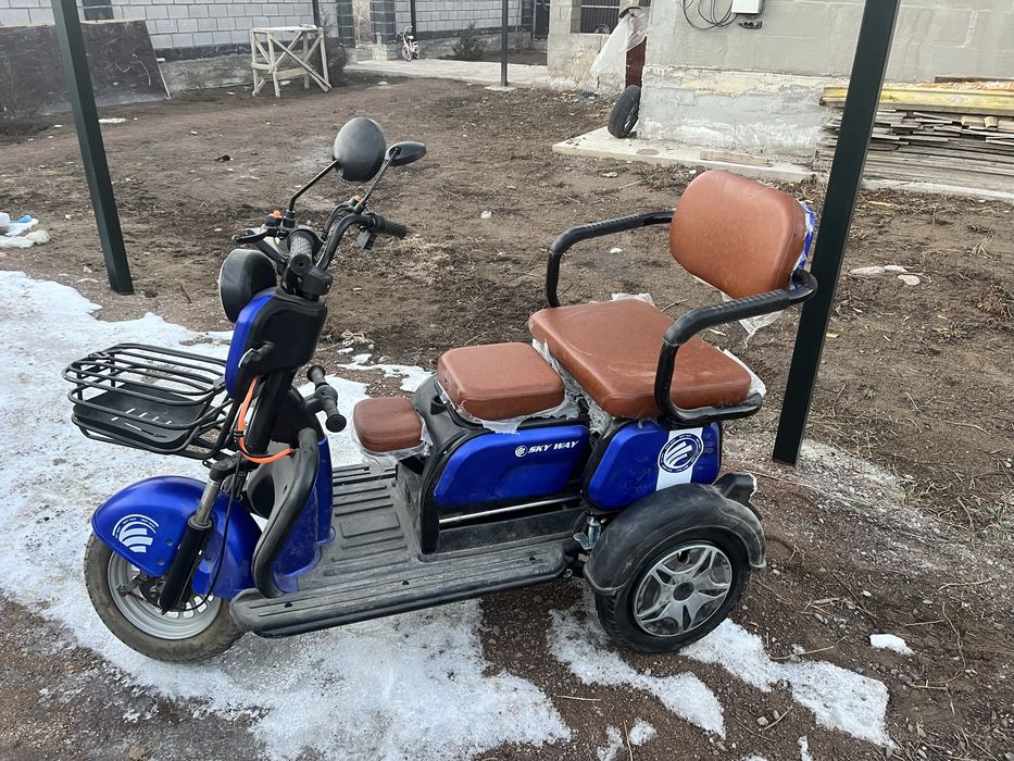 Электровелосипед трехколесной