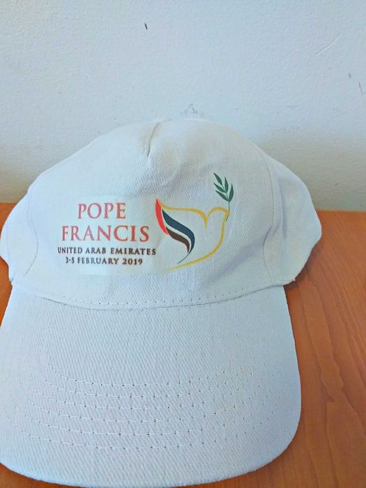 Sapca de colectie vizita Papa Francis in Emirate Arabe Unite feb.2019