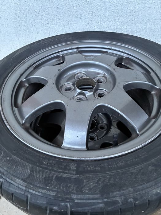 Set 4 Jante Aliaj 16" Toyota  + Anvelope 195/55 R16