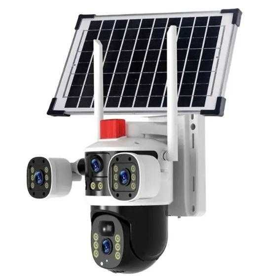 Соларна PTZ 4K ULTRA HD Въртяща Камера