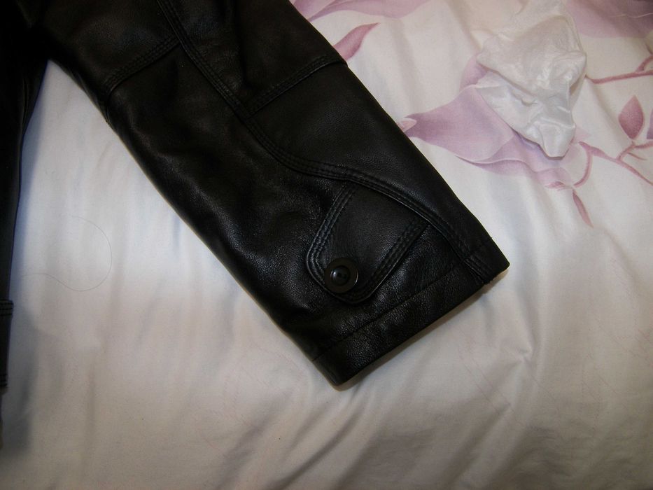 Haina barbati din piele XXL