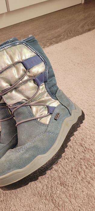 Cizme de iarnă, îmblănite, din piele, mr.28