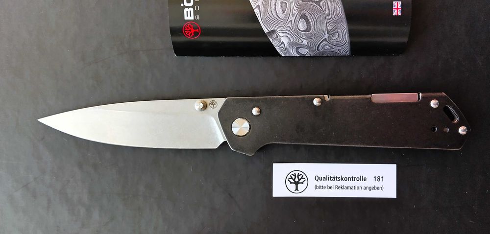 Джобен сгъваем нож Boker Solingen Kihon Bifold Silver - модел 2025 НОВ