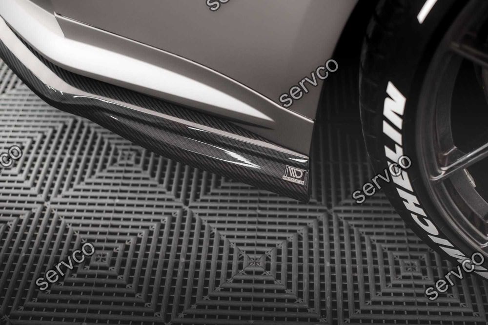 Prelungire bara spate Bmw Seria M4 G82 2021- v5 - Maxton Design Carbon