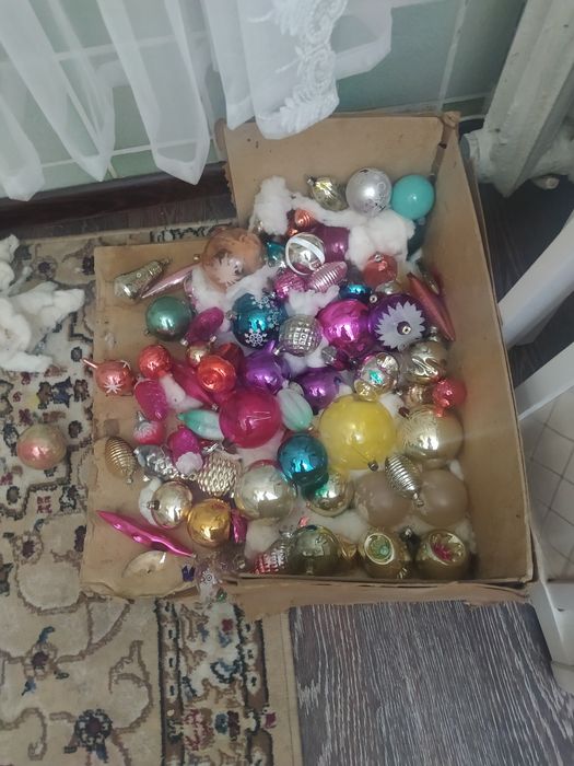 Игрушки елочные СССР