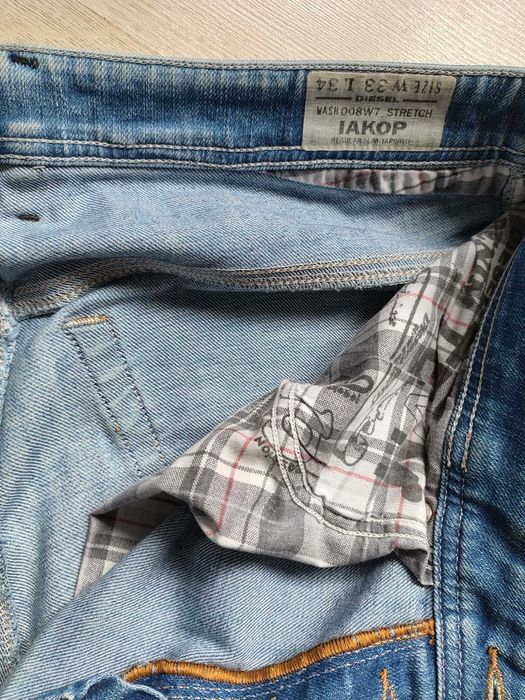 Blugi Diesel denim jeans, D-Finitive model. W33xL34