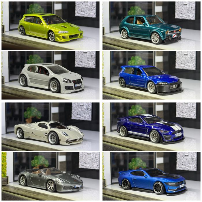 Hot Wheels Custom models Matchbox Mini gt къстъм модели