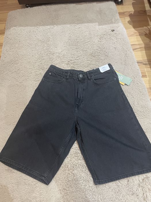 set de doua perechi de pantaloni scurti de denim