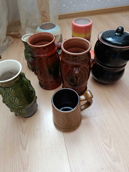 Керамика посуда совктская