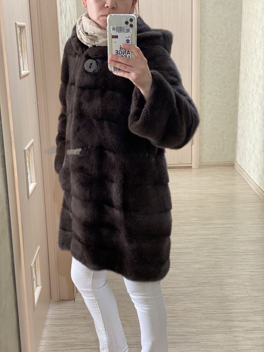 Норковая шуба! Каспи рассрочка