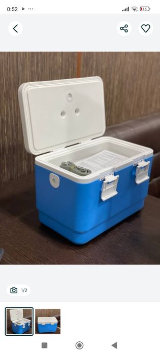 Termosumka qqon tashish uchun holati yangi ishlatilmagan