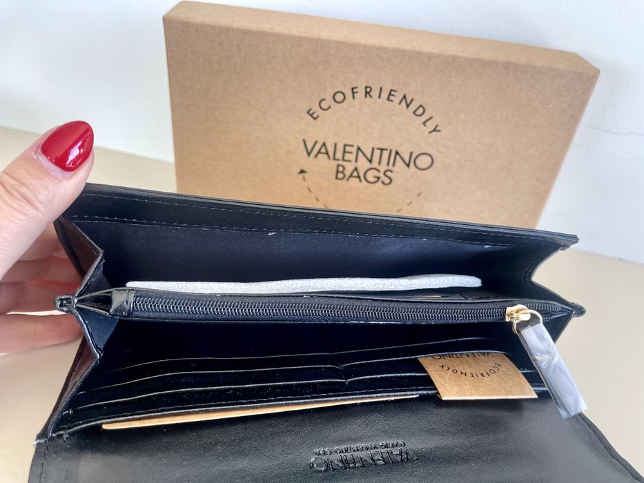 Valentino By Mario Valentino дамско портмоне - Linden Черно-НОВО