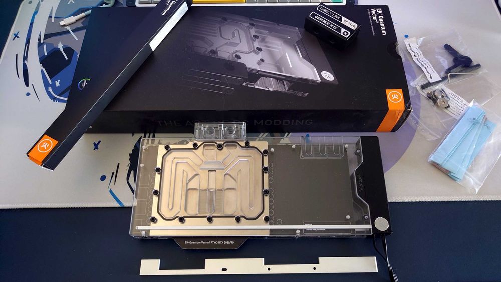 WaterBlock EK-Quantum Vector² pentru EVGA 3080/90 FTW3 - ABP