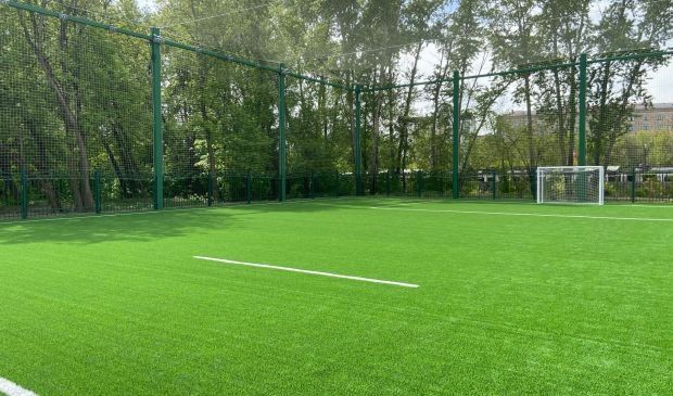 Строительство футбольных полей