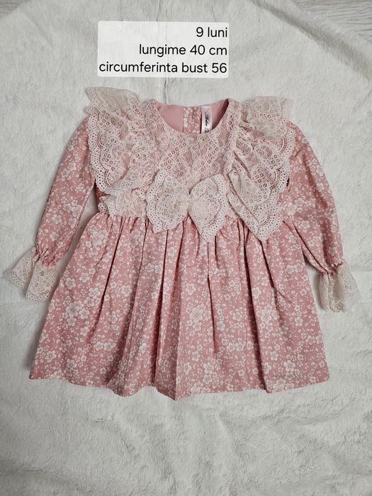 Rochițe Fetițe botez detalii pe poza