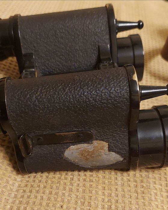 Binoclu Telemetru  WW1 Joules Huet reticul superb