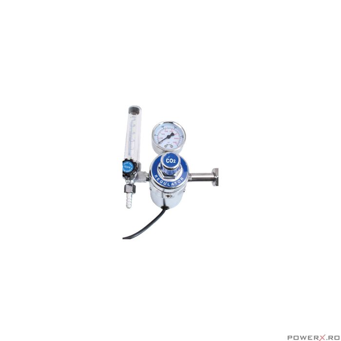 Reductor, regulator presiune gaz, argon, co2, cu incalzitor, Satra